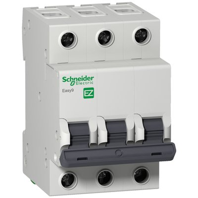 Автоматичний вимикач 20A 4,5kA 3P тип З Easy9 Schneider EZ9F34320 EZ9F34320 фото